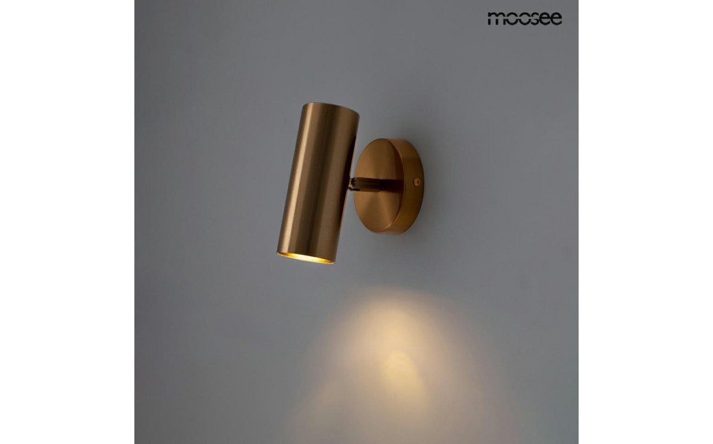 Moosee MOOSEE lampa ścienna SPOT złota (MSE010400215)