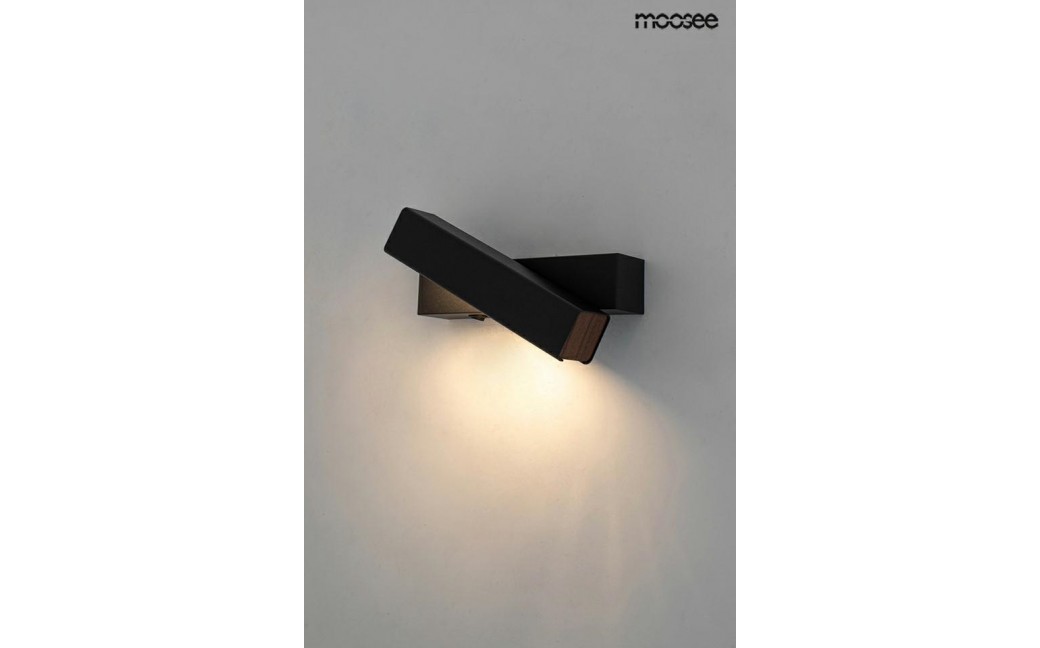 MOOSEE lampa ścienna ORBIS czarna (MSE010100262)