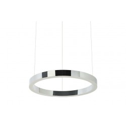 King Home Lampa wisząca RING 40 srebrna - LED, stal polerowana (JD8169-40.SILVER)