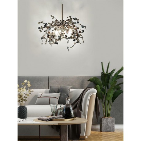 King Home Lampa wisząca MONETE SINGLE chrom - metal (JD8653-1.CHROM)