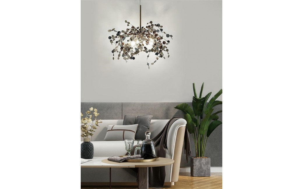 King Home Lampa wisząca MONETE SINGLE chrom - metal (JD8653-1.CHROM)