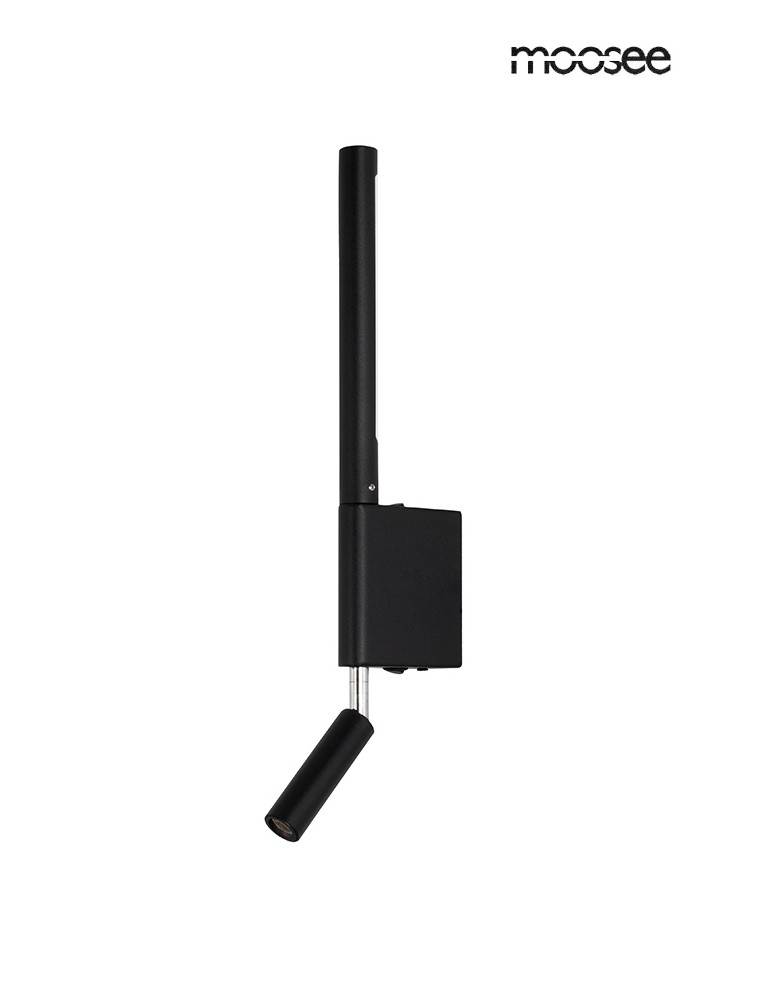 Designer wall lamps - MOOSEE wall lamp PERISCOPE black (MSE010100335) - product kolory-swiatla.pl 1