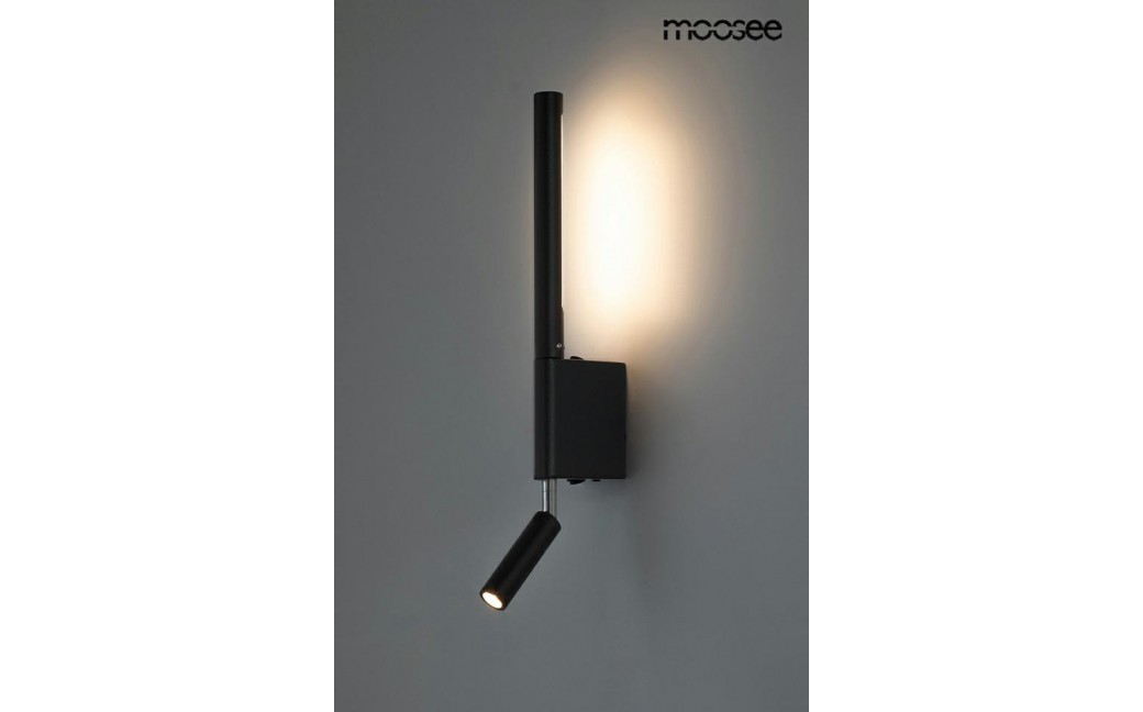 MOOSEE lampa ścienna PERISCOPE czarna (MSE010100335)