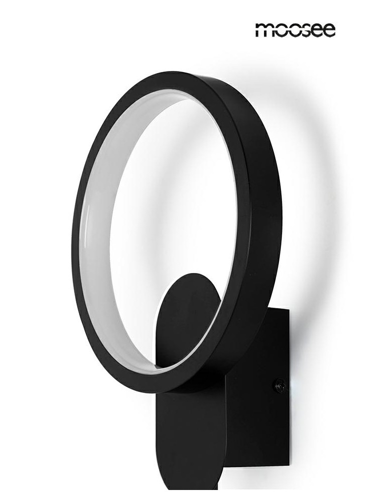 Modern wall lamps - MOOSEE COMO wall lamp black (MSE010100344) - product kolory-swiatla.pl 5