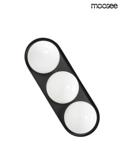 MOOSEE lampa ścienna DROPS 3 czarna (MSE010100272)