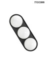 MOOSEE DROPS 3 wall lamp black (MSE010100272)