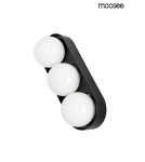 Wall lamps - MOOSEE DROPS 3 wall lamp black (MSE010100272) - product 2
