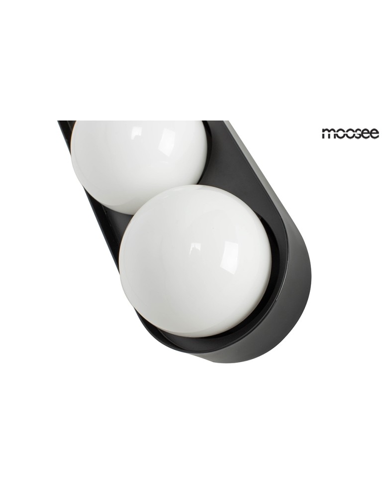 Wall lamps - MOOSEE DROPS 3 wall lamp black (MSE010100272) - product kolory-swiatla.pl 3