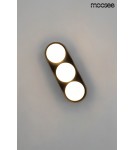 Wall lamps - MOOSEE DROPS 3 wall lamp black (MSE010100272) - product 7