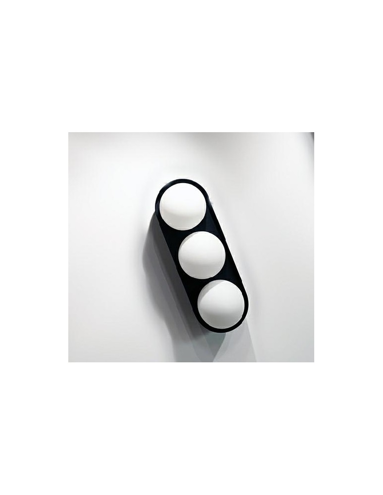 Wall lamps - MOOSEE DROPS 3 wall lamp black (MSE010100272) - product kolory-swiatla.pl 9