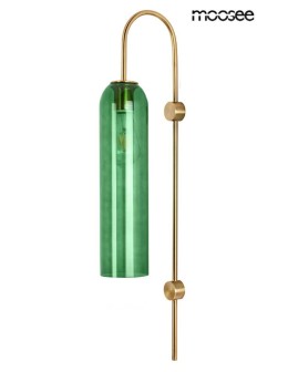 MOOSEE lampa ścienna SLACK złota / zielona (MSE010100342)