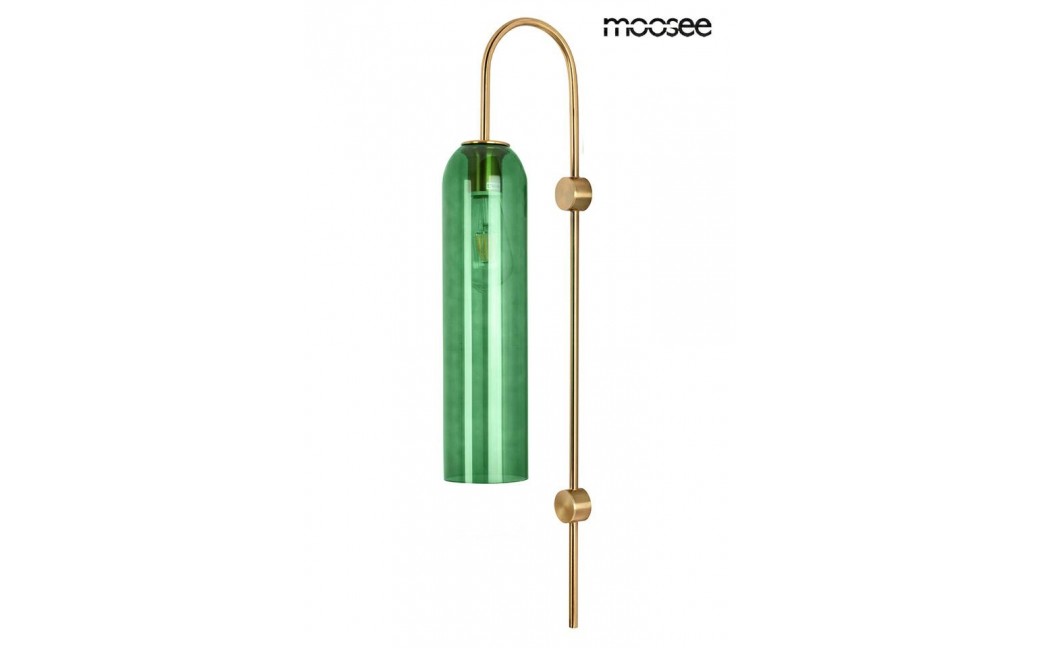 MOOSEE lampa ścienna SLACK złota / zielona (MSE010100342)