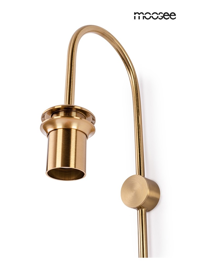 Glamour wall lamps - MOOSEE SLACK gold / green wall lamp (MSE010100342) - product kolory-swiatla.pl 3