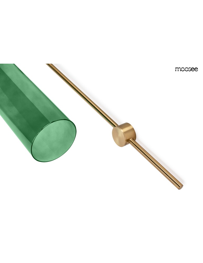 Glamour wall lamps - MOOSEE SLACK gold / green wall lamp (MSE010100342) - product kolory-swiatla.pl 4