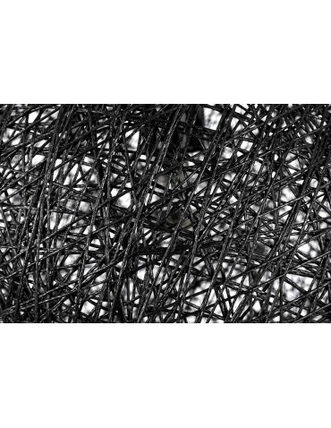 King Home LUNA 40 black pendant lamp - hemp cord (1027S-400.BLACK) - product 2
