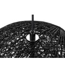 Pendant lamps - King Home LUNA 40 black pendant lamp - hemp cord (1027S-400.BLACK) - product 4