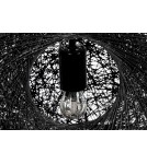 Pendant lamps - King Home LUNA 40 black pendant lamp - hemp cord (1027S-400.BLACK) - product 5