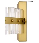 Glamour wall lamps - Moosee MOOSEE SATURNUS WALL lamp gold - LED, crystal, brushed steel (MSE01040015) - product 3