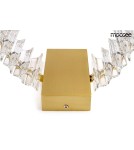 Glamour wall lamps - Moosee MOOSEE SATURNUS WALL lamp gold - LED, crystal, brushed steel (MSE01040015) - product 4