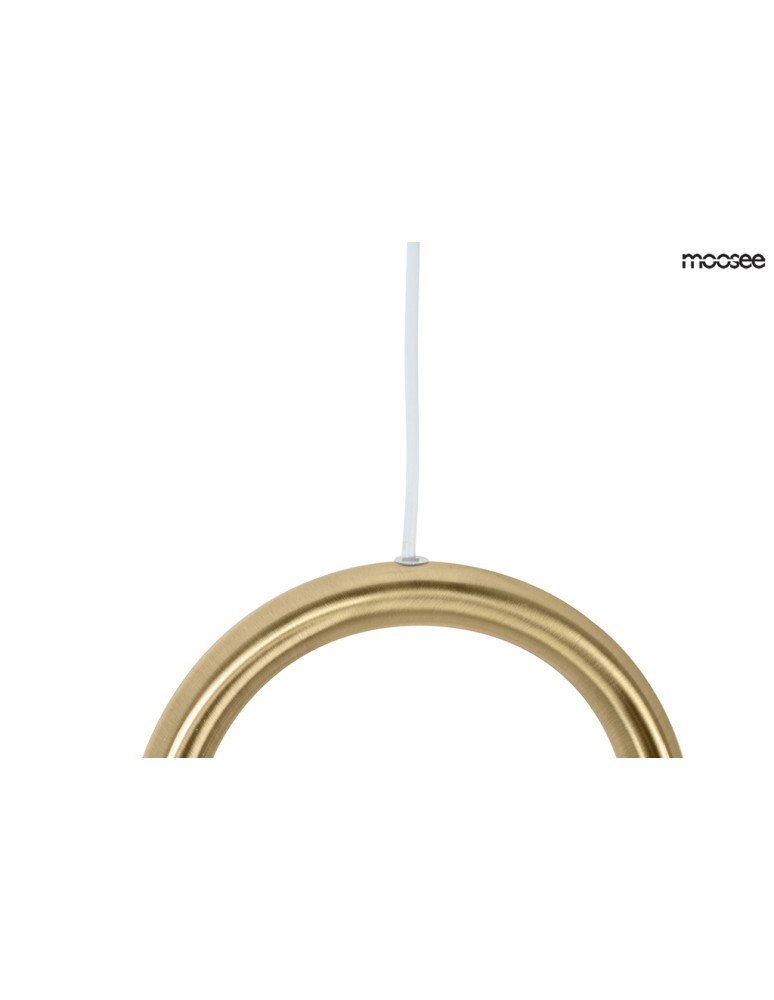 Single pendant lamps - MOOSEE PUZO L gold pendant lamp (MSE010100253) - product kolory-swiatla.pl 4