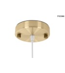 Single pendant lamps - MOOSEE PUZO L gold pendant lamp (MSE010100253) - product 5