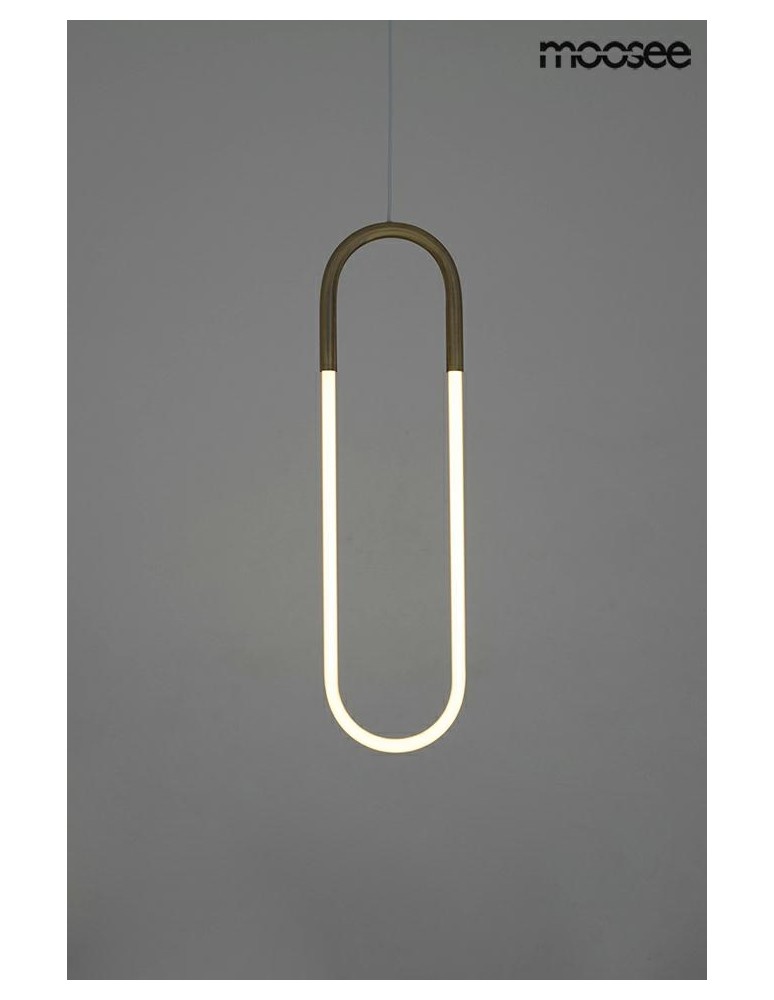 Single pendant lamps - MOOSEE PUZO L gold pendant lamp (MSE010100253) - product kolory-swiatla.pl 6