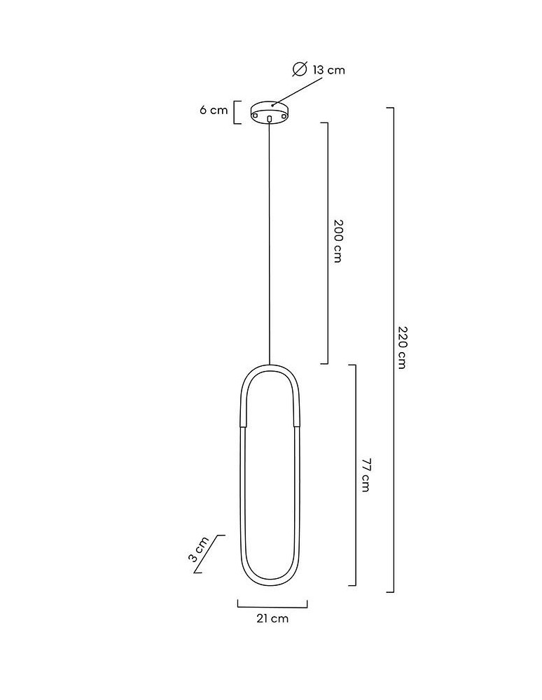 Single pendant lamps - MOOSEE PUZO L gold pendant lamp (MSE010100253) - product kolory-swiatla.pl 7