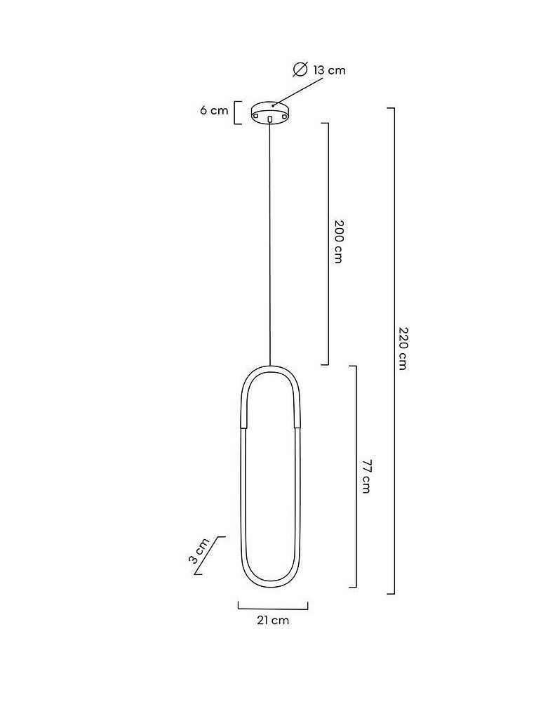 Single pendant lamps - MOOSEE PUZO L gold pendant lamp (MSE010100253) - product kolory-swiatla.pl 9