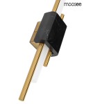 Modern wall lamps - MOOSEE wall lamp EVANS black / gold (MSE010100358) - product 3