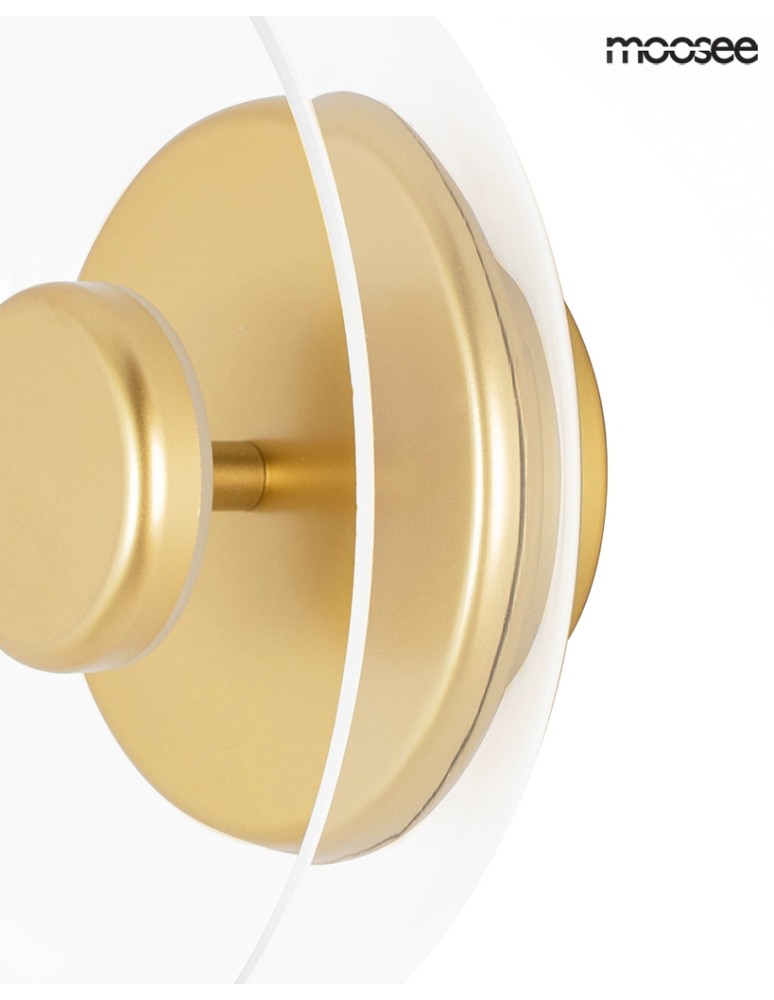 Designer wall lamps - Moosee MOOSEE EDEN WALL gold wall lamp (MSE010400216) - product kolory-swiatla.pl 4