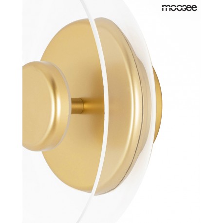 Moosee MOOSEE lampa ścienna EDEN WALL złota (MSE010400216)