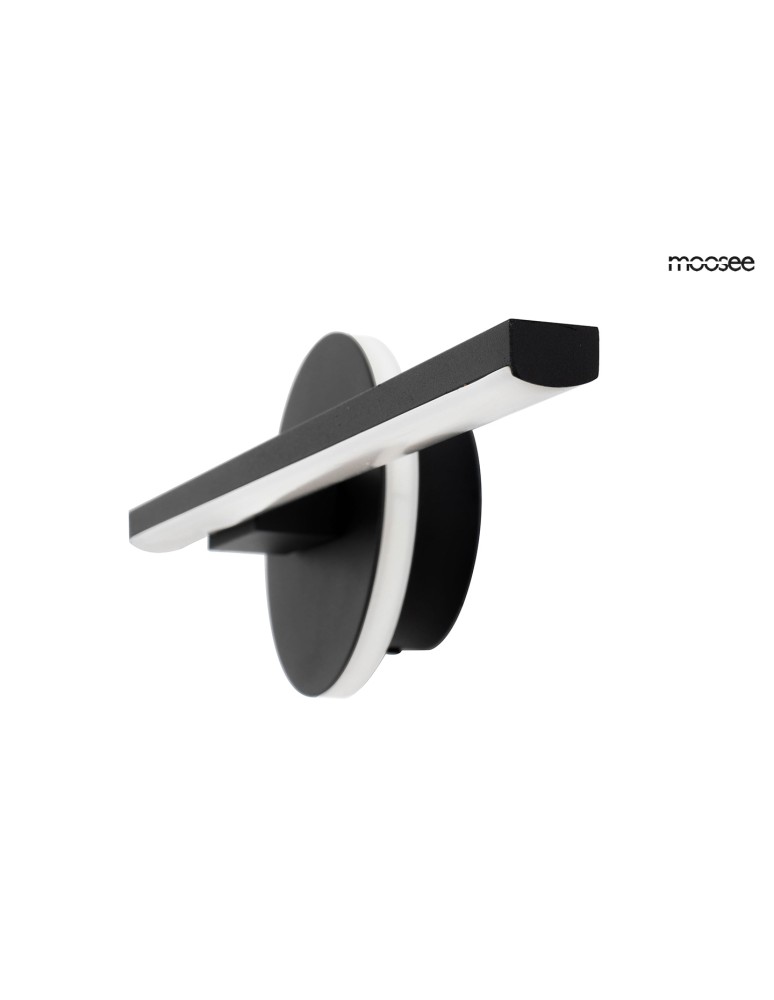 Designer wall lamps - MOOSEE HORIZON wall lamp black (MSE010100334) - product kolory-swiatla.pl 3