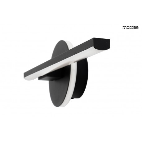 MOOSEE lampa ścienna HORIZON czarna (MSE010100334)