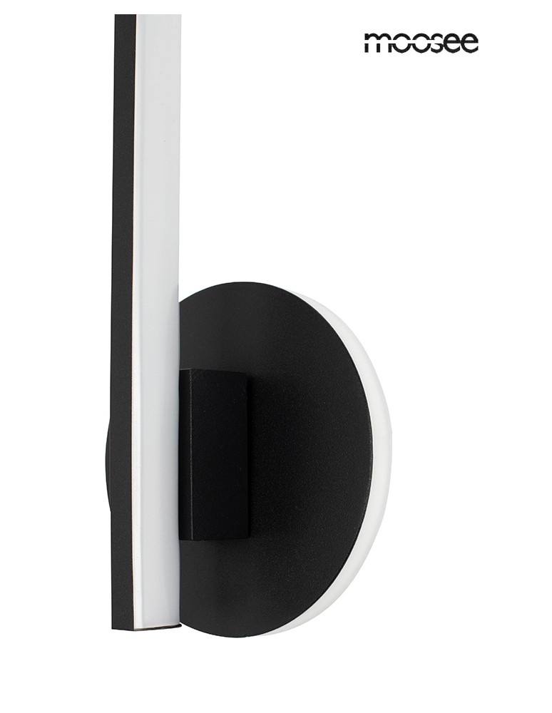 Designer wall lamps - MOOSEE HORIZON wall lamp black (MSE010100334) - product kolory-swiatla.pl 4