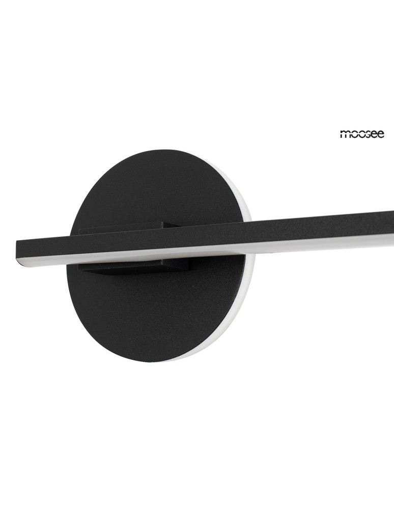 Designer wall lamps - MOOSEE HORIZON wall lamp black (MSE010100334) - product kolory-swiatla.pl 6
