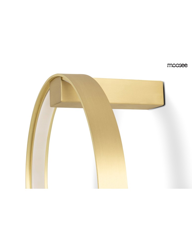 Wall lamps - Moosee MOOSEE CIRCLE WALL wall lamp gold (MSE010400220) - product kolory-swiatla.pl 3