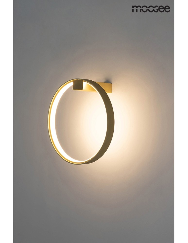 Wall lamps - Moosee MOOSEE CIRCLE WALL wall lamp gold (MSE010400220) - product kolory-swiatla.pl 5