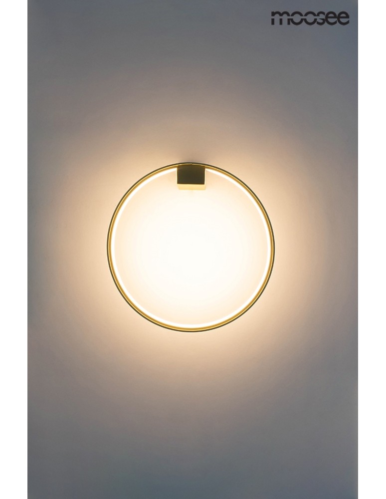 Wall lamps - Moosee MOOSEE CIRCLE WALL wall lamp gold (MSE010400220) - product kolory-swiatla.pl 6