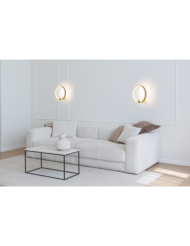 Wall lamps - Moosee MOOSEE CIRCLE WALL wall lamp gold (MSE010400220) - product kolory-swiatla.pl 9