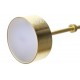 King Home Lampa wisząca CAPRI 6 złota - 60 LED, alumiumium, szkło (XCP9148-1B)