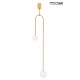 MOOSEE lampa wisząca LOW złota (MSE010100288)