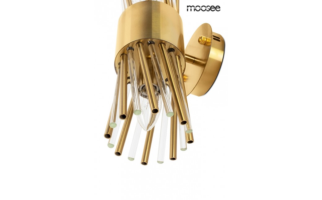 MOOSEE lampa ścienna LORENZO złota (MSE010100338)