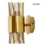 Glamour wall lamps - MOOSEE LORENZO gold wall lamp (MSE010100338) - product 8