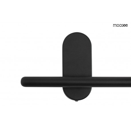 MOOSEE lampa ścienna TOBIA czarna (MSE010100350)