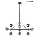 Pendant lamps - Moosee MOOSEE pendant lamp ASTRIFERO 10 black / amber (MSE010100181) - product 2
