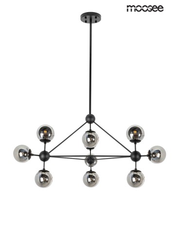 Moosee MOOSEE pendant lamp ASTRIFERO 10 black / amber (MSE010100181) - product 2