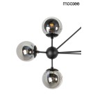 Pendant lamps - Moosee MOOSEE pendant lamp ASTRIFERO 10 black / amber (MSE010100181) - product 3