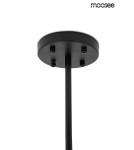 Pendant lamps - Moosee MOOSEE pendant lamp ASTRIFERO 10 black / amber (MSE010100181) - product 4