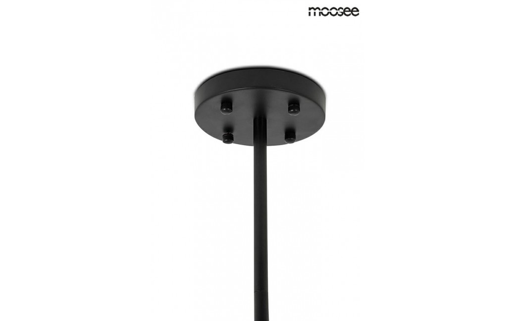 Moosee MOOSEE lampa wisząca ASTRIFERO 10 czarna / bursztynowa (MSE010100181)