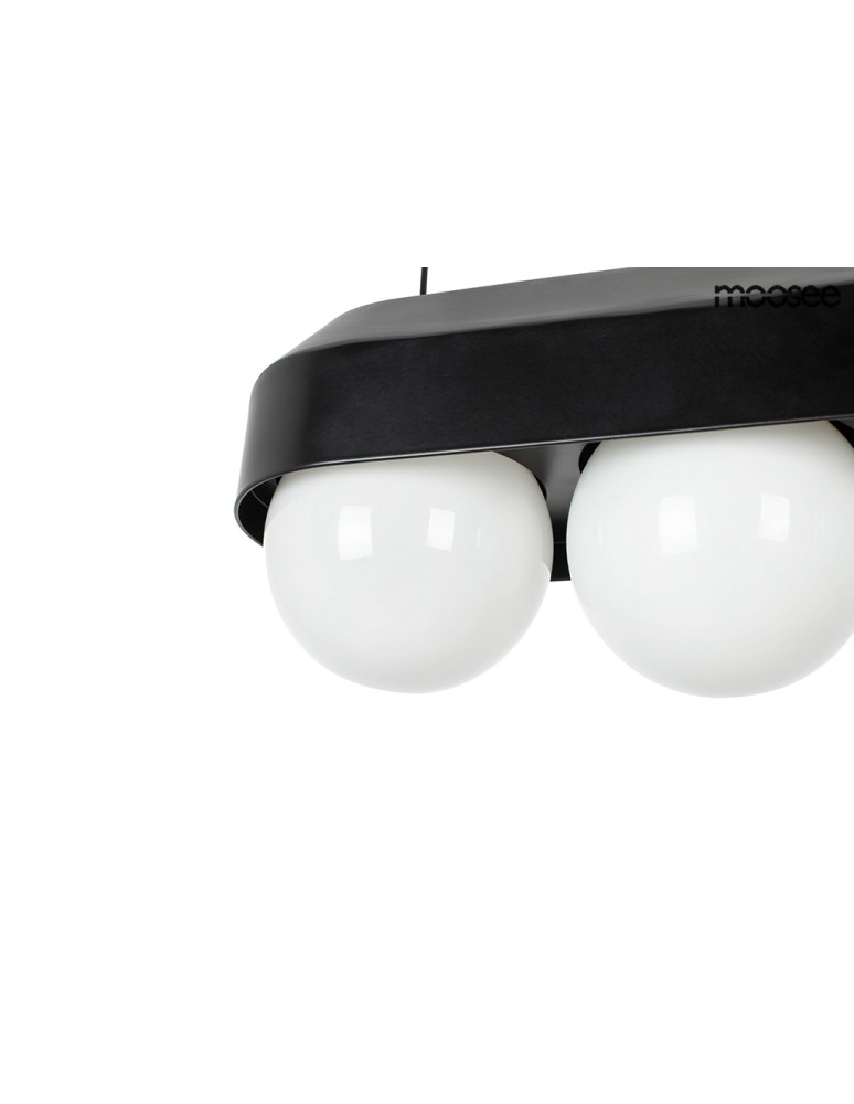 Pendant lamps - MOOSEE pendant lamp DROPS 3 black (MSE010100273) - product kolory-swiatla.pl 3